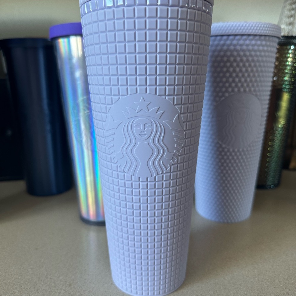 Starbucks Lavender Textured Tumbler